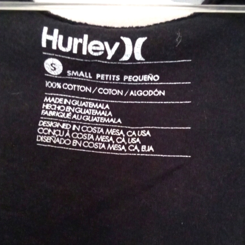 Hurley tank top Small